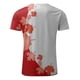 thumbnail image 3 of Fiudx Ofertas y Liquidaciones Camiseta Estampada a La Moda para Mujer, Blusa de Manga Corta, Tops Informales con Cuello Redondo, 3 of 3