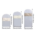 thumbnail image 2 of Clothes Cover Storage Bags Dust Cover Clothes Bag with Transparent Window Zipper Closure Space-saving Hanging Garment Bag Protective Clothing Storage, 2 of 7