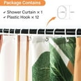 thumbnail image 6 of Boho Shower Curtains for Bathroom Boho Decor Mid Century Botanical Shower Curtain - 72" x 72" Bohemian Leaf Abstract Waterproof Colorful Bath Curtain, Brighten Up Your Bathroom, 6 of 6
