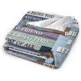 thumbnail image 3 of to My Loving Brother Gift Super Soft Throw Blanket for Bed SOFE Travel Amazing Birthday Gift for Brother, 3 of 6