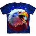 thumbnail image 1 of Blue Cotton Revolution Eagle Design Novelty Adult T-Shirt NEW, 1 of 3