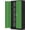 Black Green, variant on SOLAURA 72 Inches Tall Metal Garage Storage Cabinets, Lockable Storage Cabinet with Doors and Adjustable Shelves for Office, Home, Shops, Garage, Black