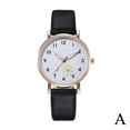 thumbnail image 1 of Simple And Fashionable Temperament Small Daisy Retro Belt Watch Girl Student Watch College Style Forest Quartz Watch, 1 of 1