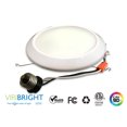 thumbnail image 3 of Viribright 6" LED Universal Retrofit Downlight Replacement Disc w/adapter Dimmable 4000K Cool White, 3 of 5