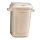 thumbnail image 5 of Cubo de basura de 28 L, resistente, sencillo y versátil, para el hogar, para sala de estar, cocina, oficina y dormitorio. Crema, 5 of 7