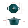 thumbnail image 6 of Taste of Home® 5-quart Enameled Cast Iron Dutch Oven with Lid, 6 of 8