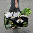 thumbnail image 7 of Raccoon Premium Oxford Cloth Reusable Foldable Shopping Bag – Large Capacity for Picnic Baskets, Toy Baskets, and Shopping Baskets, 7 of 7