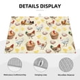 thumbnail image 3 of Chicken Drying Mat 18” X 24” – Absorbent Microfiber Kitchen Counter Mat For Dishes, Utensils & Produce | Non-Slip, Quick-Dry, Machine Washable, 3 of 7