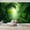 Color 1, variant on Wallpaper Tropical Waterfalls Jungle foliage dense trees Verdant Peel and Stick Wall Murals 100"H x 144"W Removable PVC Wall Paper Self-Adhesive Wall Paintings Art Decor for Bedroom Living Room