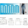 thumbnail image 3 of Hontri 2024 Womens Wool Coat on Sales, Women's Long Sleeve V Neck Faux Wool Blends Thin Jacket Coat Slim Fit Warm Solid Long Overcoat with Pockets Blue,Black, 3 of 5