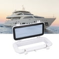 thumbnail image 4 of Hublot de Bateau, en Acier Inoxydable Robuste en Verre Trempé Trous de Montage Réservés Fenêtre d'Ouverture de Bateau avec Anneau en Caoutchouc pour Yacht Rv pour Bateau de Mer, 4 of 8