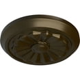 thumbnail image 3 of Ekena Millwork 7 7/8"OD x 1 1/8"P Olivia Ceiling Medallion (Fits Canopies up to 2 1/8"), Hand-Painted Green Gold, 3 of 7
