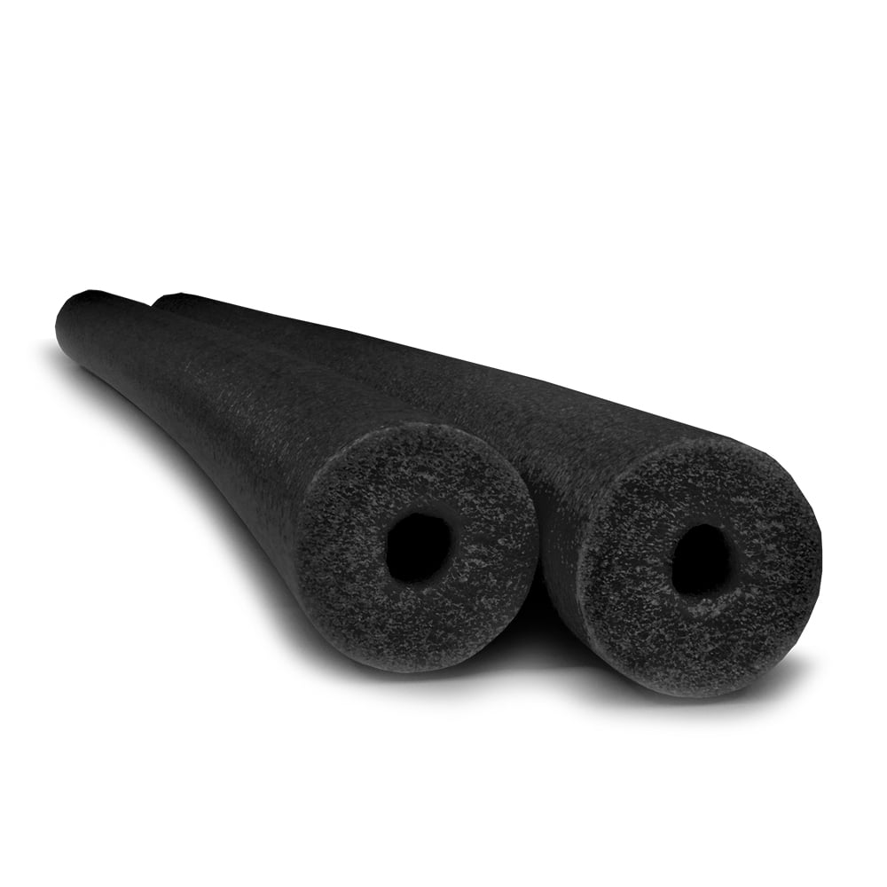 2 Pack Oodles Large 55 Inch x 3.5 Inch Jumbo Swimming Pool Noodle Foam Multi-Purpose Black