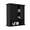 Black Small, variant on Semiocthome Bathroom Medicine Cabinet with Towel Bar and 3 Shelves Over Toilet Storage, White