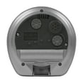 thumbnail image 3 of Seiko Sakai Travel Alarm, Metallic Silver Traditional Quartz Analog QHT018ALH, 3 of 5