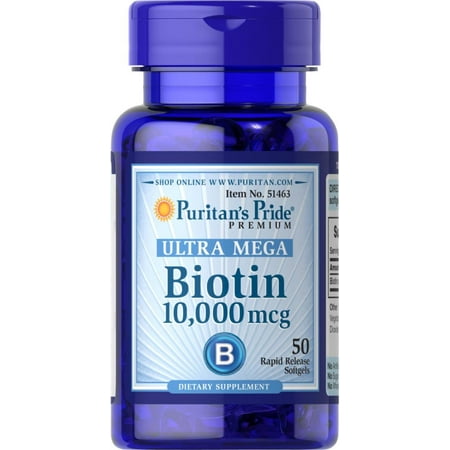 Puritan's Pride Biotin 10,000 mcg