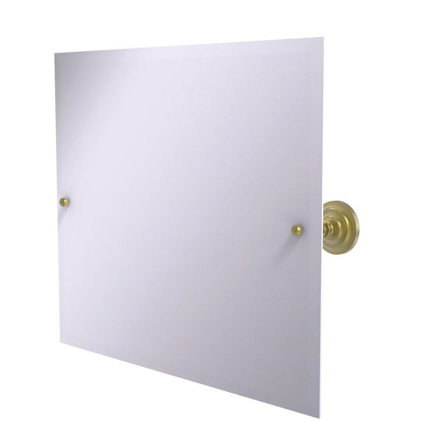 Prestige Que New Frameless Landscape Rectangular Tilt Mirror with Beveled Edge - PQN-93-SBR