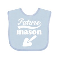 Inktastic Future Mason Brick Block Occupation Boys or Girls Baby Bib
