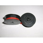 Olivetti Lettera 35 Typewriter Ribbon Black and Red Ink Original Olivetti Spools