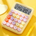 thumbnail image 1 of Colorful Mechanical Keyboard Calculator, Stable Typing Keypad with Scientific Functions for Office, ABS Material, 1 of 7
