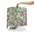 thumbnail image 4 of ZIATUBLES Kitchen Stand Mixer Cover Dust Cover Compatible with 6-8 Quart Mixer Multi-Functional Waterproof Kitchen Mixer Organizer Bag Decorative Cover, Retro Rose Green, 4 of 7