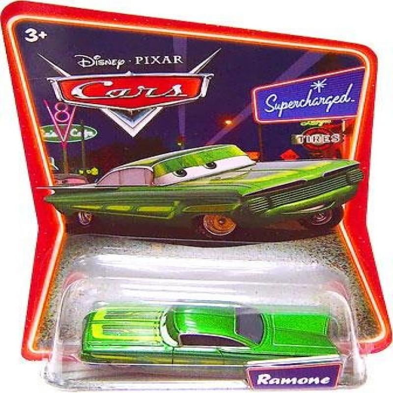 Disney Pixar Cars Movie Green Supercharged Edition Ramone 1:55 Scale ...