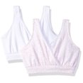 thumbnail image 2 of Playtex Womens Nursing Pullover Wirefree Sleep Bra 2-Pack, S, 2 of 3