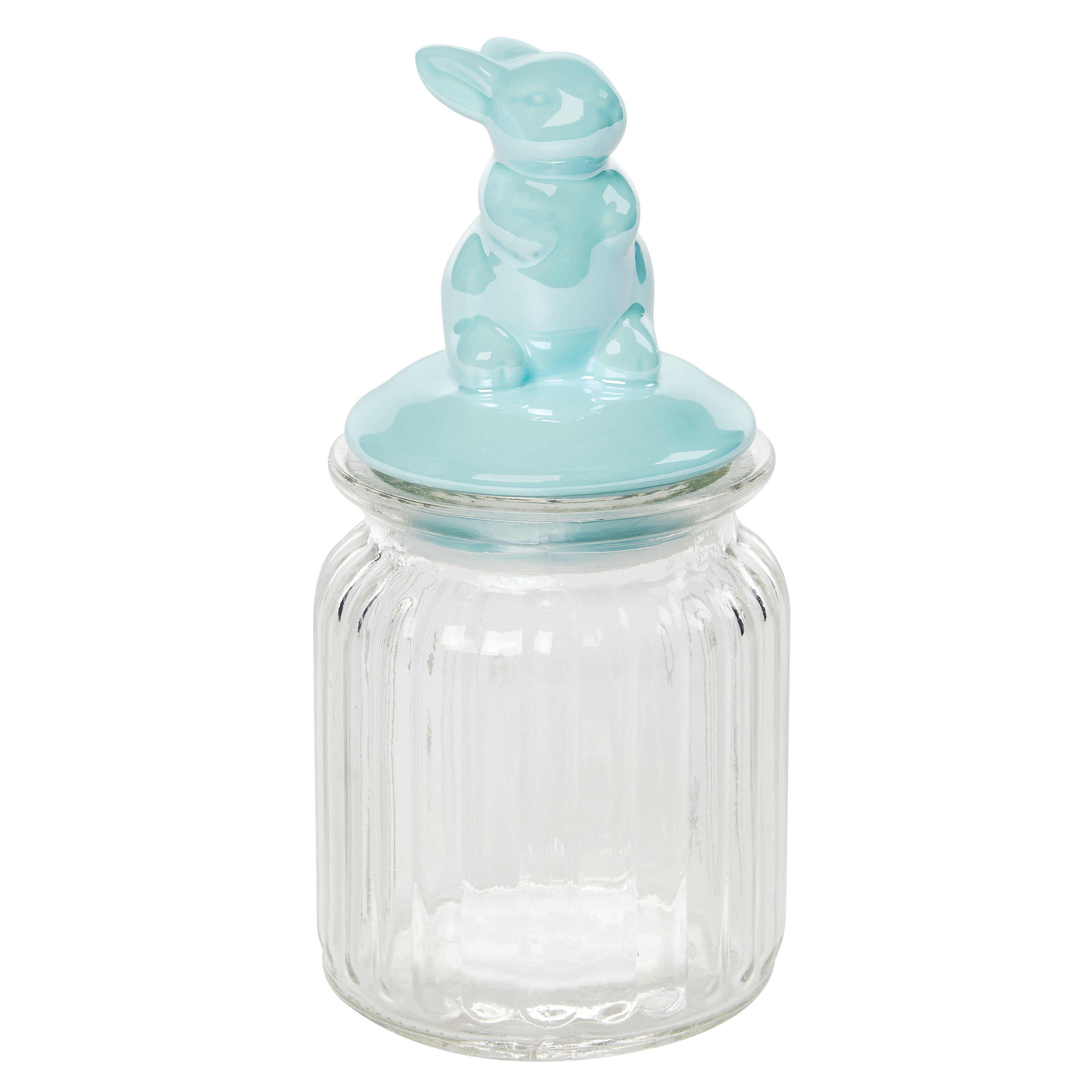 for collection Rabbit shape glass bottle cute bottle home wedding Easter shop 