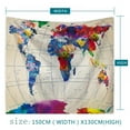thumbnail image 3 of 51.2*59" Vintage World Map Wall Tapestries Hanging Hippie Tapestry Bedspread Mat, 3 of 7