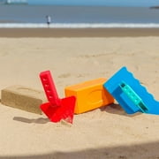 Hape: Master Bricklayer Set - 3pc Sand Castle Building Playset, Beach Toy, 2 Trowels & Brick Mold, Outdoor & Water Activity, Kids & Toddler Ages 18mo+