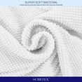 thumbnail image 5 of Subrtex Stretch Textured Grain Dining Chair Slipcover (Set of 2, White), 5 of 7