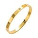 thumbnail image 1 of Pulseras de oro para las mujeres de la amistad pulseras brazalete de circonio cúbico de acero inoxidable pulsera de joyería de cumpleaños para las mujeres, 1 of 6
