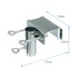 thumbnail image 2 of Soporte estable para sombrilla, soporte para sombrilla, barandilla para balcón, soporte para sombrilla con clip fijo, 2 of 4