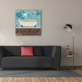 thumbnail image 3 of Epic Graffiti 'Eco Motif Bath I' by Lisa Audit, Canvas Wall Art, 37"x37", 3 of 8