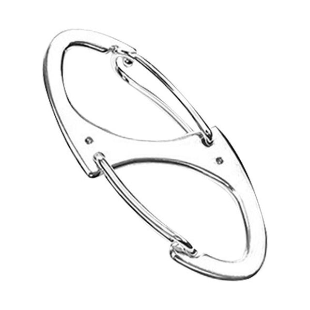ZheElen Camping Tent Rope Fastener Tension Awning Cord Line Adjuster Tent Accessories Rope Tightening Stopper Buckle silver 1Set