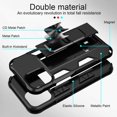 thumbnail image 2 of Compatible avec Étui Iphone 12/12 Pro (6.1 Pouces) Étui de Protection Support Magnétique étui de Cellulaire Iphone 12 Pro Dos Rigide et Tpu, 2 of 7