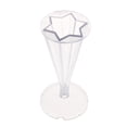 thumbnail image 1 of Moldes de plástico para velas de cono transparente, suministros para manualidades y fabricación de velas. 5.8 * 11.6, 1 of 9