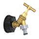 thumbnail image 1 of Conector de Cobre Amarillo de La Válvula de Agua Del Tanque Del Totalizador de IBC 60m M 1/2" Reemplazo Del Mercado Soledad Accesorio de válvula de tanque, 1 of 7