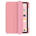 thumbnail image 2 of iPad Air 5th 4th Generation Case, iPad 10.9" Case 2022 2020, Allytech Ultra Slim Trifold Stand Protective Multi Angle Stand Pencil Holder Case Cover for Apple iPad Air 4 5, Pink, 2 of 10
