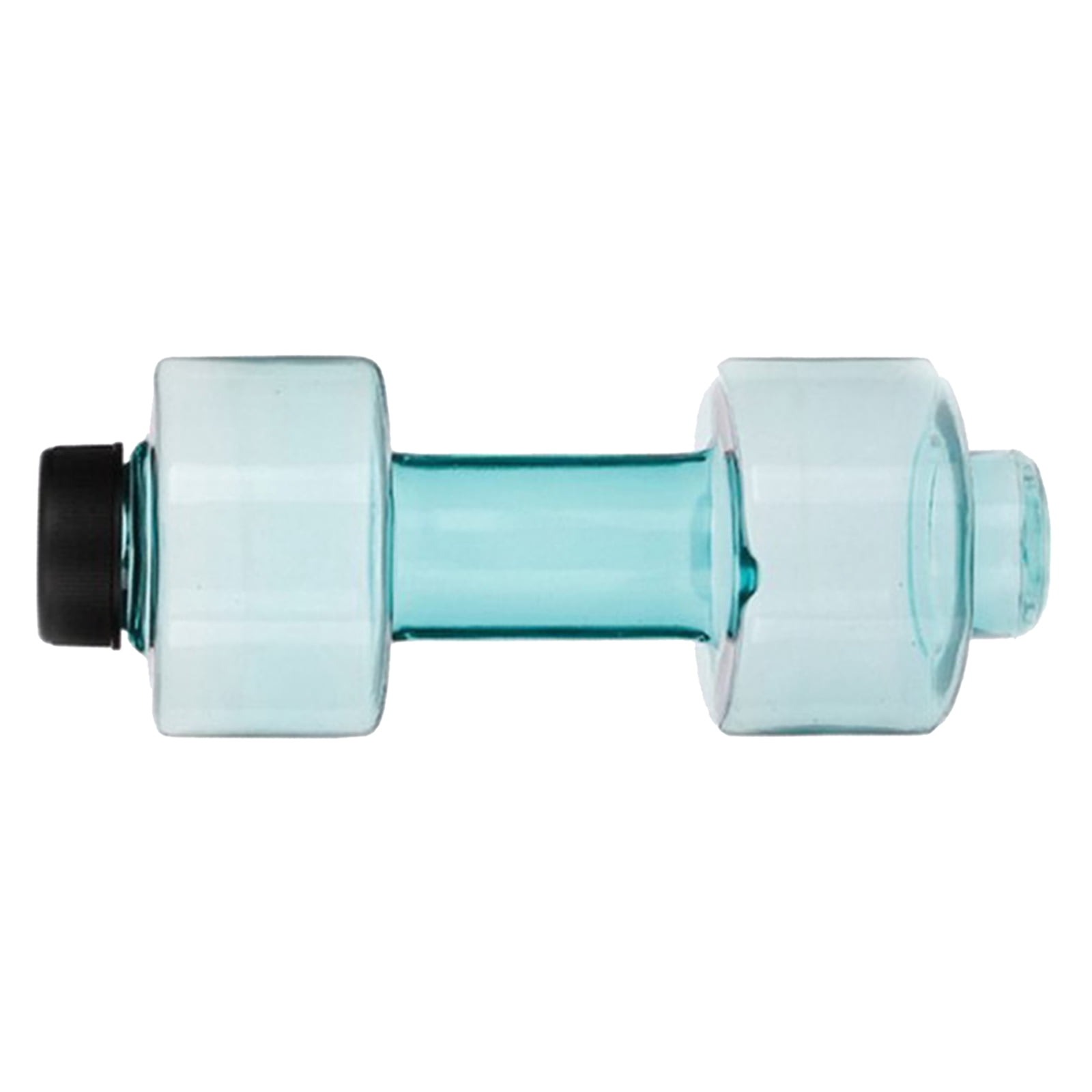 Fitness Dumbbells Weight Strong Water Drinks Bottle 550ml Green