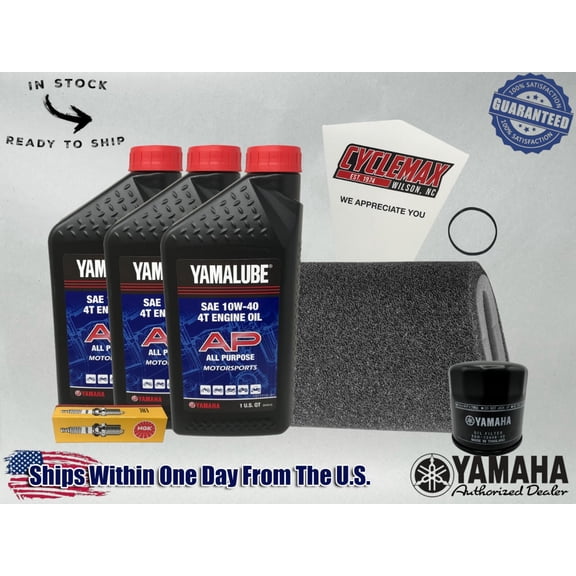 Cyclemax Standard Yamalube Tune-Up Kit fits 2006-2009 Yamaha WOLVERINE 350