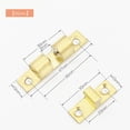 thumbnail image 1 of MYG Armoire en Laiton Massif Double Réglable Attrape-Balles 50mm 60mm Ou 70m, 1 of 10