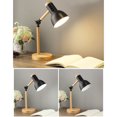 thumbnail image 1 of serony Household Office Hotel Studying Table Lamp Simple Design Living Room Book Reading Desk Light Eye Protection Lighting Black Cold EU Plug, 1 of 9