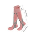 thumbnail image 2 of Electric Heated Socks Outdoor Sport Socks Fast Heating For Skiing Sport Supplies (Pink), 2 of 10