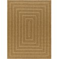 thumbnail image 2 of Mark&Day Outdoor Rugs, 5x7 Rishard Modern Indoor/Outdoor Brown/Tan Area Rug, Non Shedding Brown Carpet for Patio, Porch, Deck, Bedroom, Living Room or Kitchen (5'3" x 7'), 2 of 5