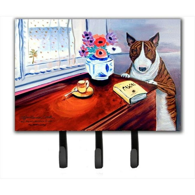 Carolines Treasures 7249TH68 Bull Terrier Leash Holder Or Key Hook