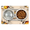 thumbnail image 1 of Butterfly Pet Mat for Food and Water, Sign of Supreme Grace and Meditative Journey Real Self Creature Theme, Non-Slip Rubber Mat for Dogs and Cats, 18" X 12", by Ambesonne, 1 of 1
