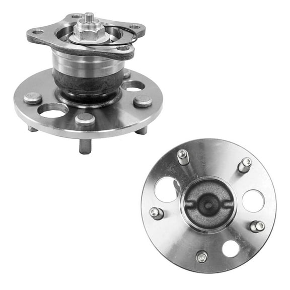 Detroit Axle - Rear 2pc Wheel Bearing Hubs for 95 96 Toyota Avalon, 92-01 Camry, 99-03 Solara, 2 Wheel Bearing and Hubs 1992 1993 1994 1995 1996 1997 1998 1999 2000 2001 2002 2003 Replacement