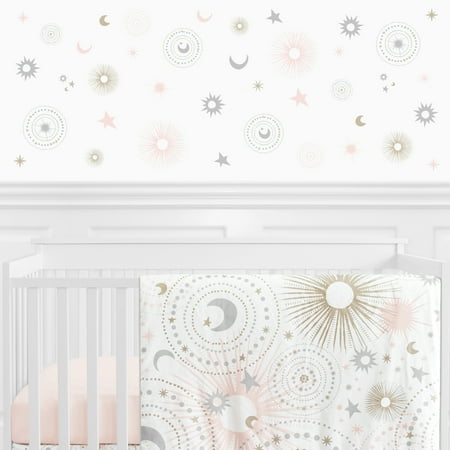 UPC: 0846480060338 | Celestial Moon and Stars Wall Decal by Sweet Jojo Designs