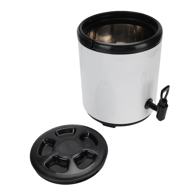 Dispensador de Bebidas aisladas, dispensador de bebidas de acero inoxidable 6l dispensador de bebidas frías y calientes para té de Café Con Leche, Dispensador de Bebidas
